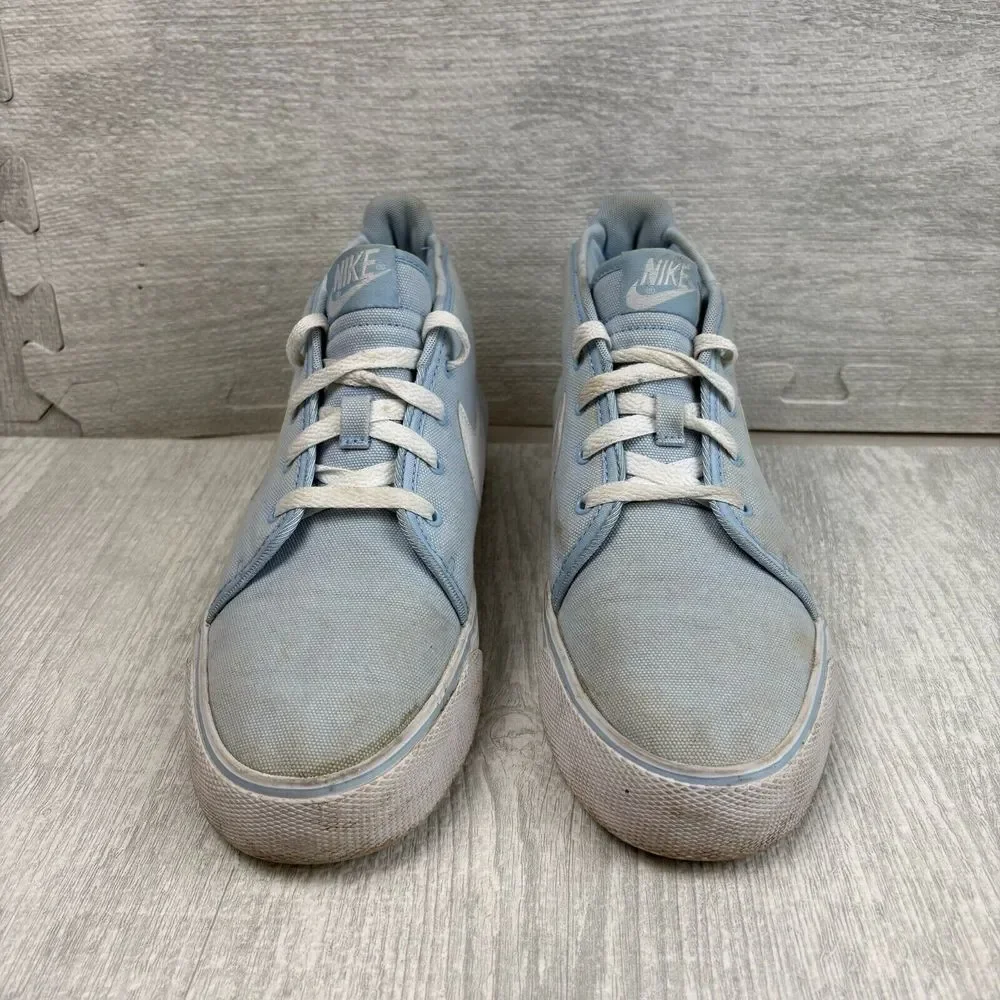 Nike‎ Toki Skateboarding Chukka Sneakers Mens 9 Light Blue Sapphire Skate